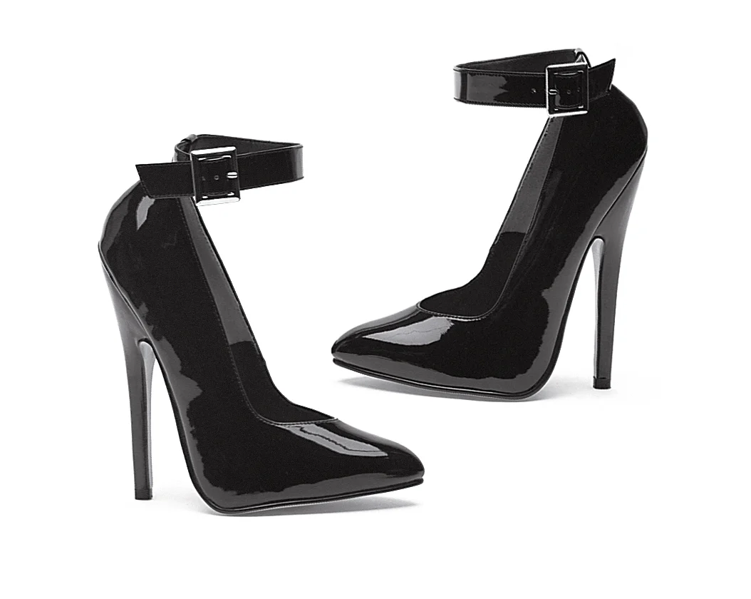 8261 Ellie Black High Heel Alternative Footwear Discontinued Sale Stock