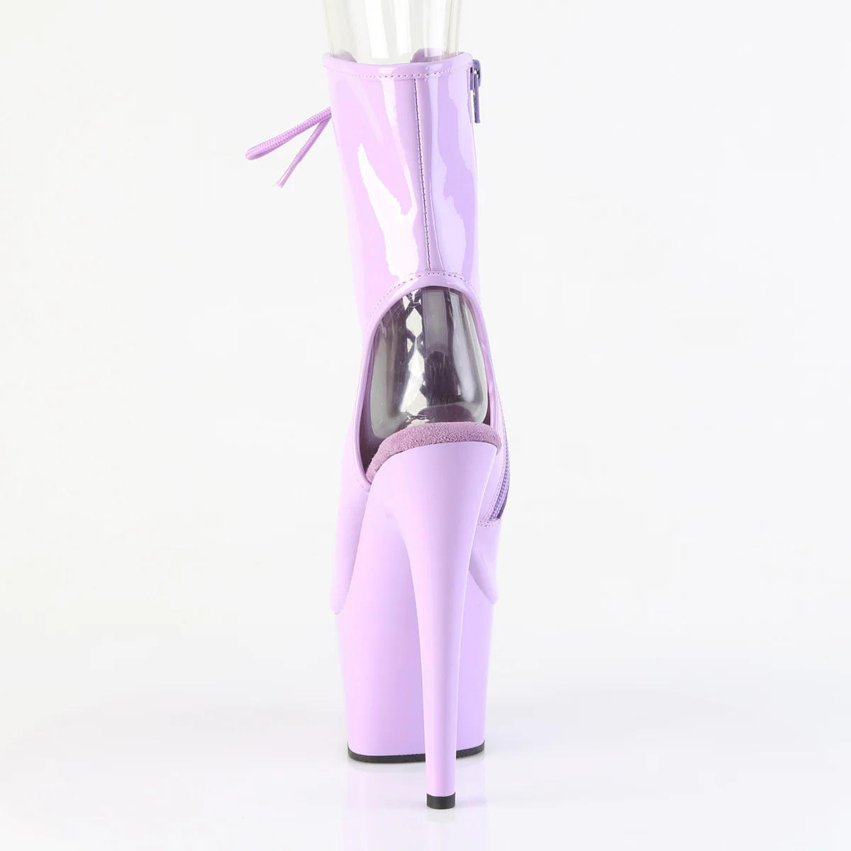 Lavender 7 Inch Exotic Dancer Ankle Boots - Pleaser ADORE-1016 - Image 4