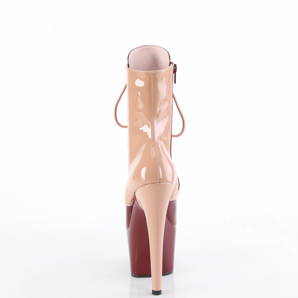 Blush 7 Inch Glamour Ankle Boots -  Pleaser ADORE-1020DC - Image 4