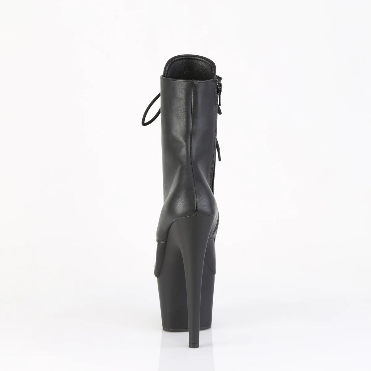 Black 7 Inch Pole Dancer Ankle Boots - Pleaser ADORE-1020ESC - Image 4