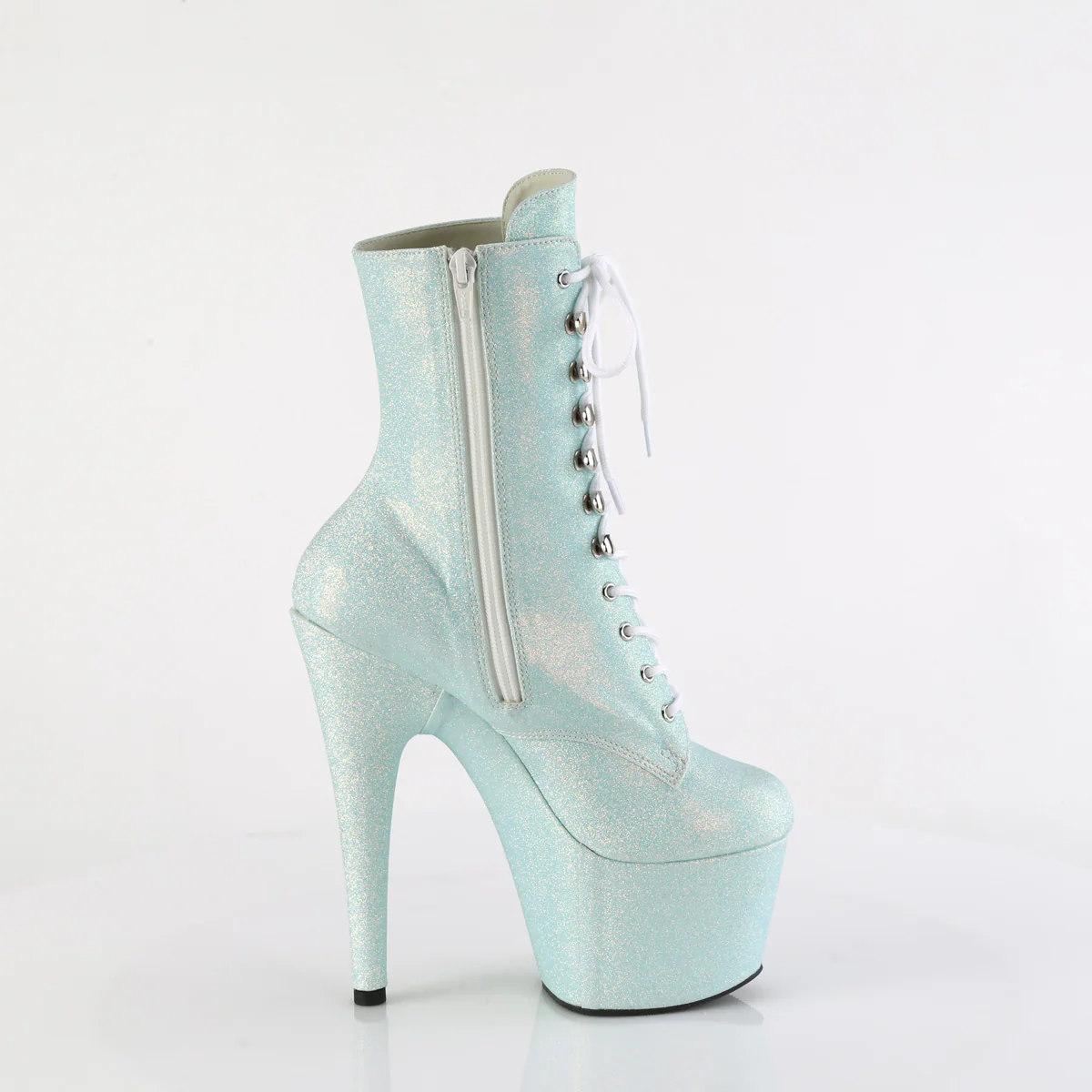 Baby Blue 7 Inch Exotic Dancing Ankle Boots -  Pleaser ADORE-1020SDG - Image 5