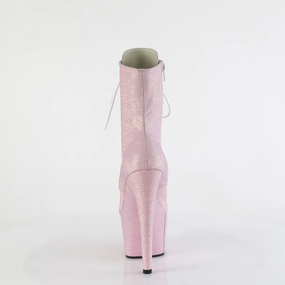 Baby Pink 7 Inch Pole Heels Ankle Boots -  Pleaser ADORE-1020SDG - Image 4