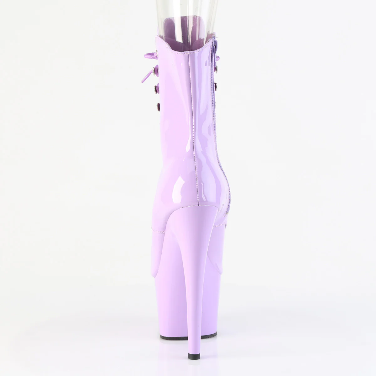 Lavender 7 Inch Pole Dancing Ankle Boots - Pleaser ADORE-1021 - Image 4
