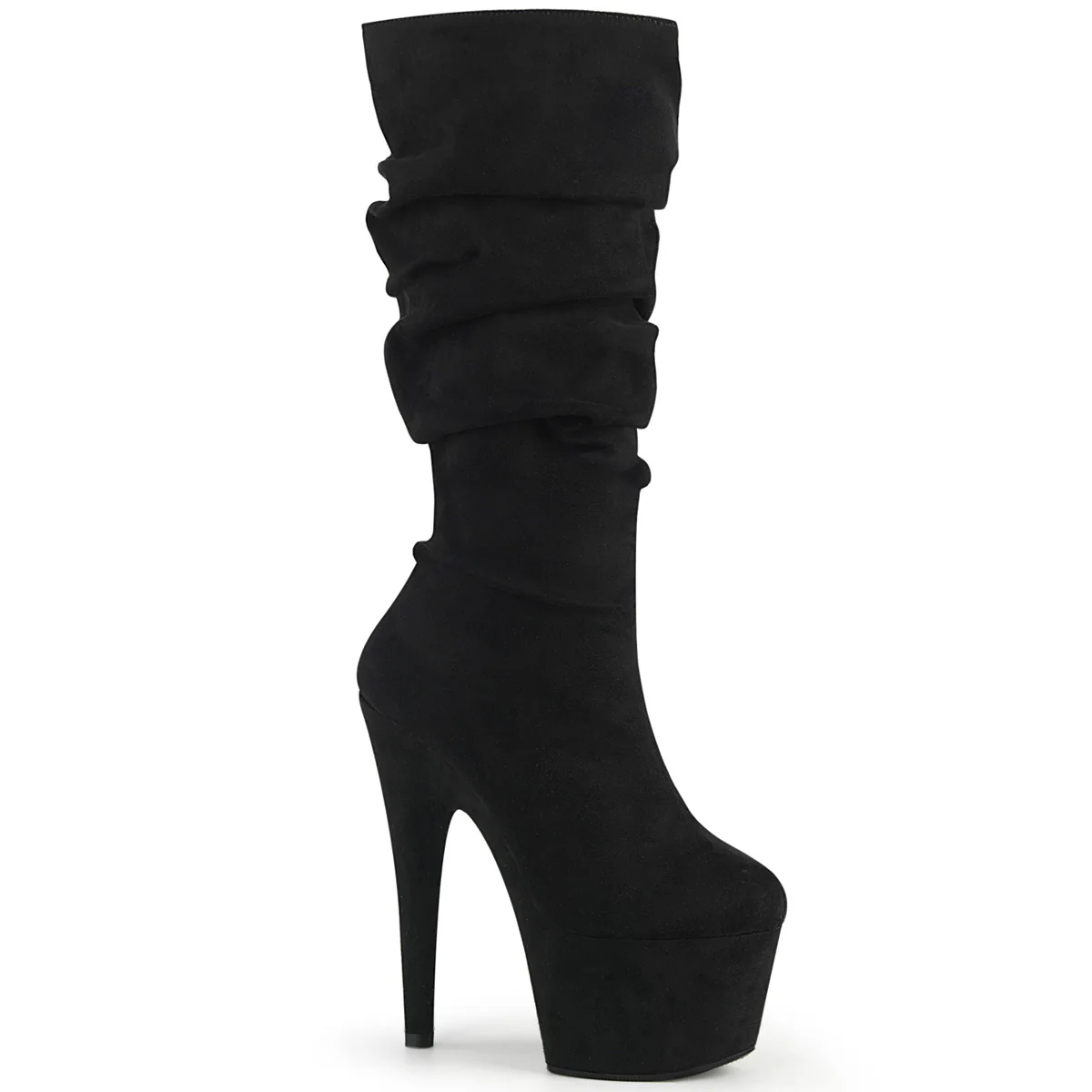 Black 7 Inch Exotic Dancer Ankle Boots - Pleaser ADORE-1061