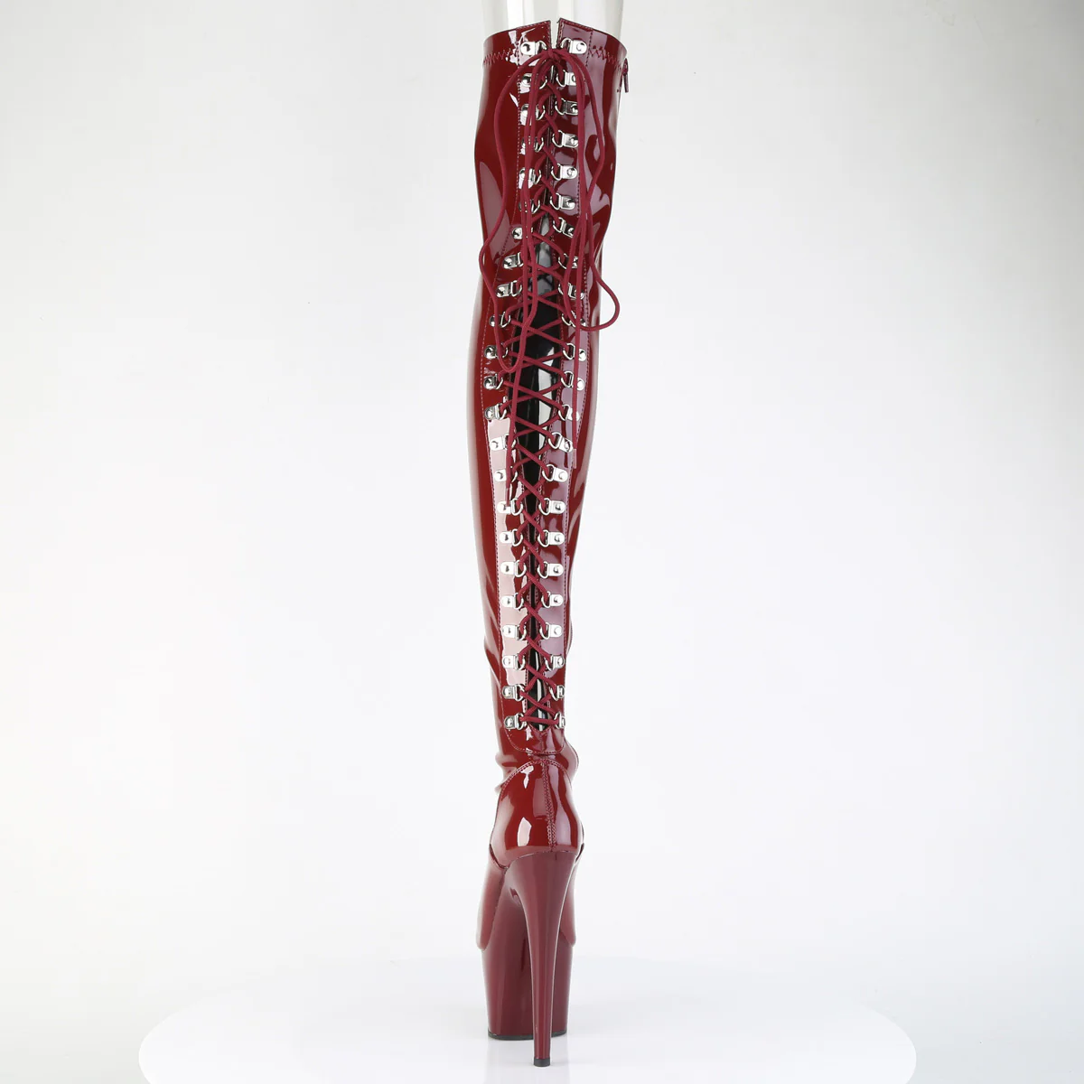 Purple 7 Inch Exotic Dance Thigh Boots - Pleaser ADORE-3063 - Image 4