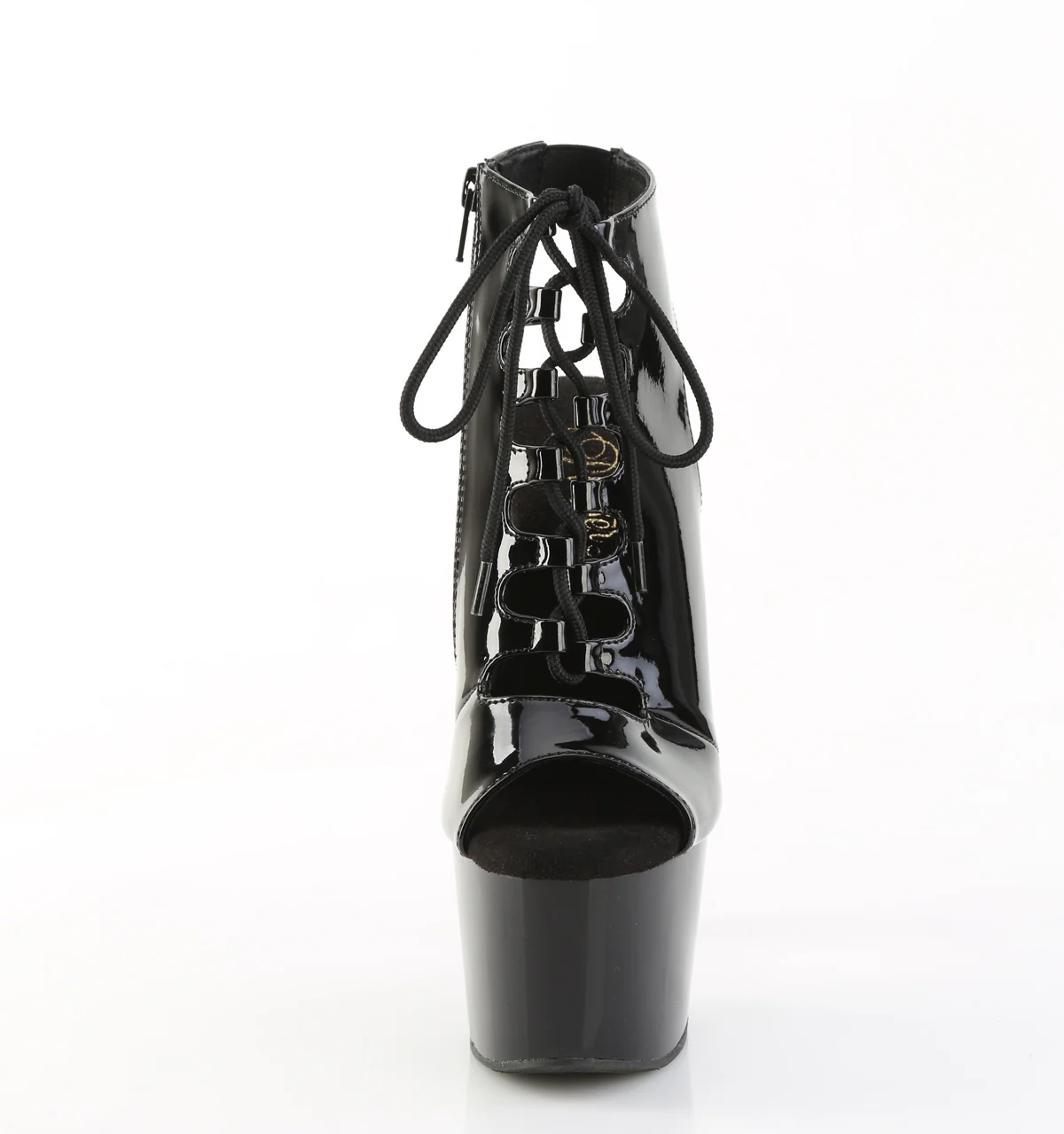 Black 7 Inch Lap Dance Platform Shoes -  Pleaser ADORE-700-20 - Image 2