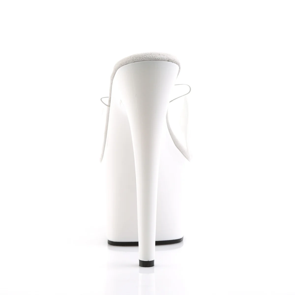 White 7 Inch Fetish Platform Exotic Heels - Pleaser ADORE-701 - Image 4