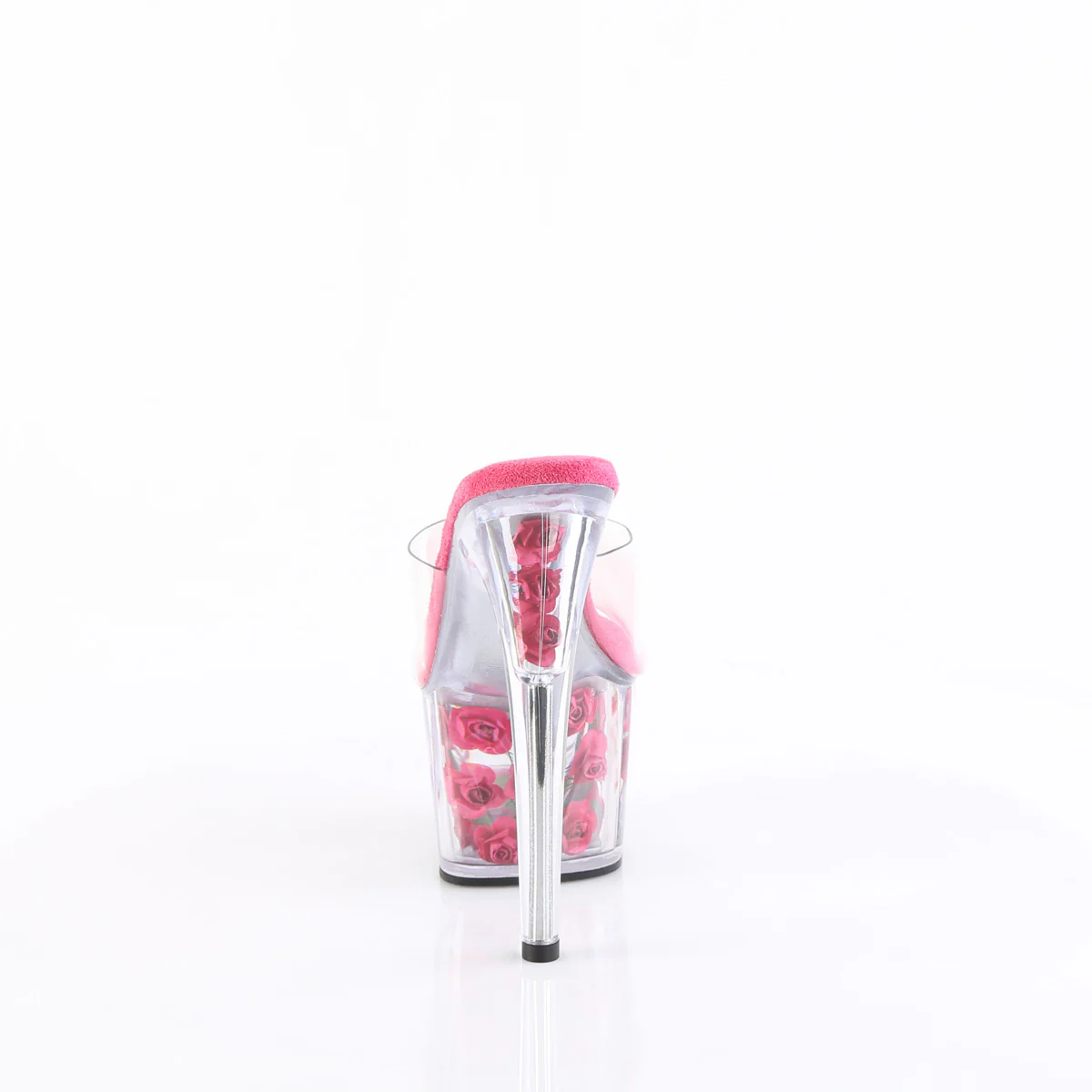 H. Pink 7 Inch Pole Dance Exotic Heels -  Pleaser ADORE-701FL - Image 4