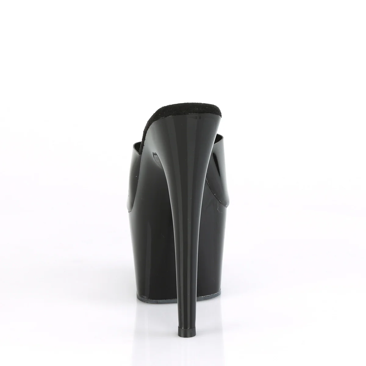 Black 7 Inch Pole Dancer Platform Shoes -  Pleaser ADORE-701N - Image 4