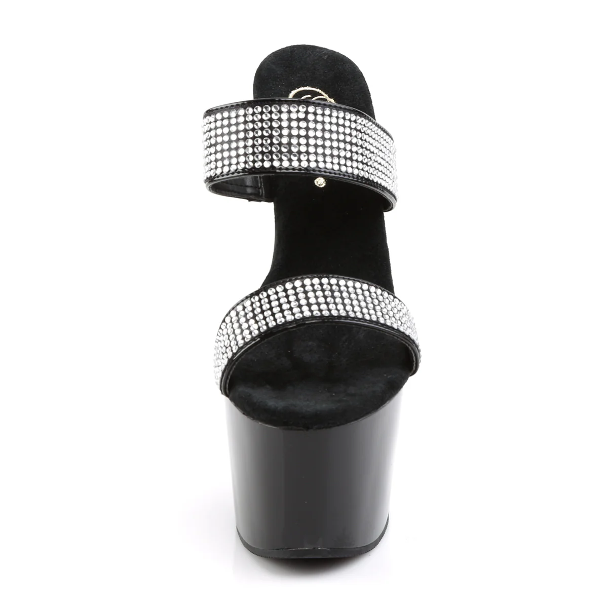 Black 7 Inch Lap Dance Platform Shoes -  Pleaser ADORE-702-2 - Image 2