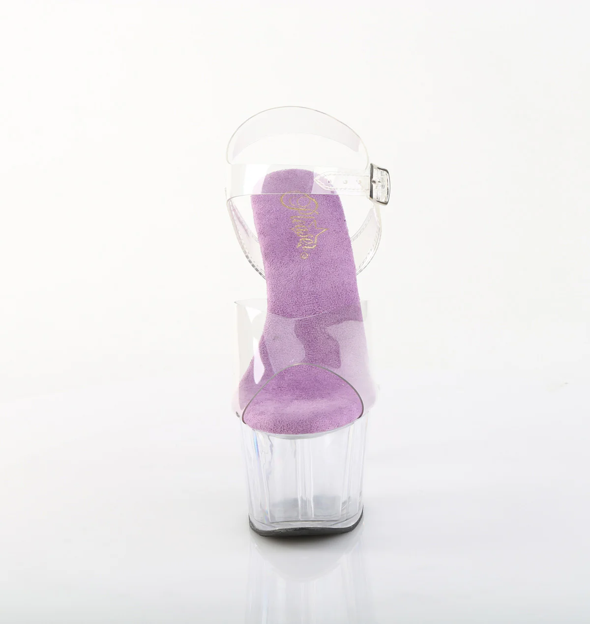 Lavender 7 Inch Pole Heels Platform Shoes - Pleaser ADORE-708 - Image 2