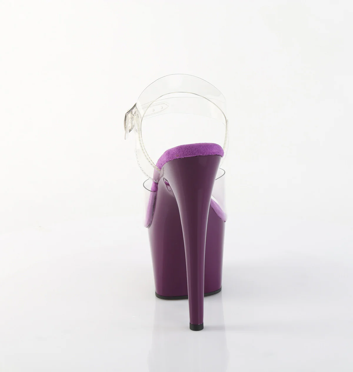 Purple 7 Inch Pole Dancer Platform Shoes - Pleaser ADORE-708 - Image 4