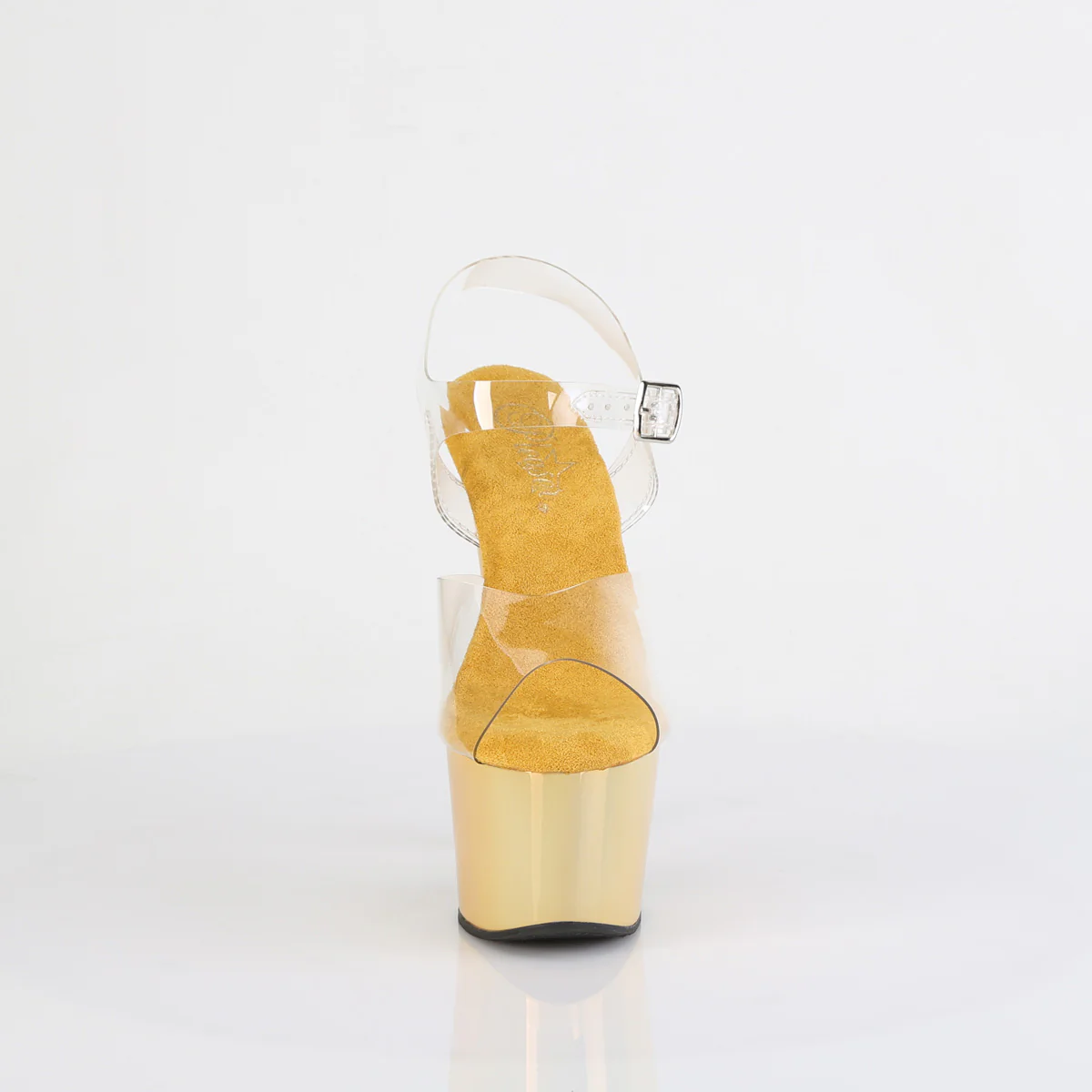 Liquid Gold 7 Inch Strippers Platform Shoes - Pleaser ADORE-708LQ - Image 2