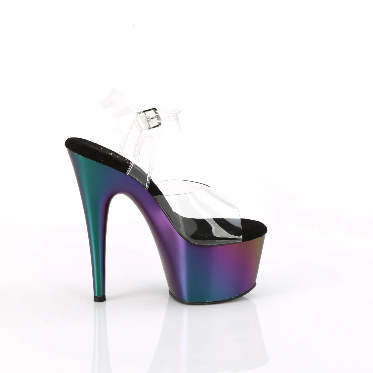 Purple 7 Inch Pole Heels Platform Shoes - Pleaser ADORE-708MCH - Image 5