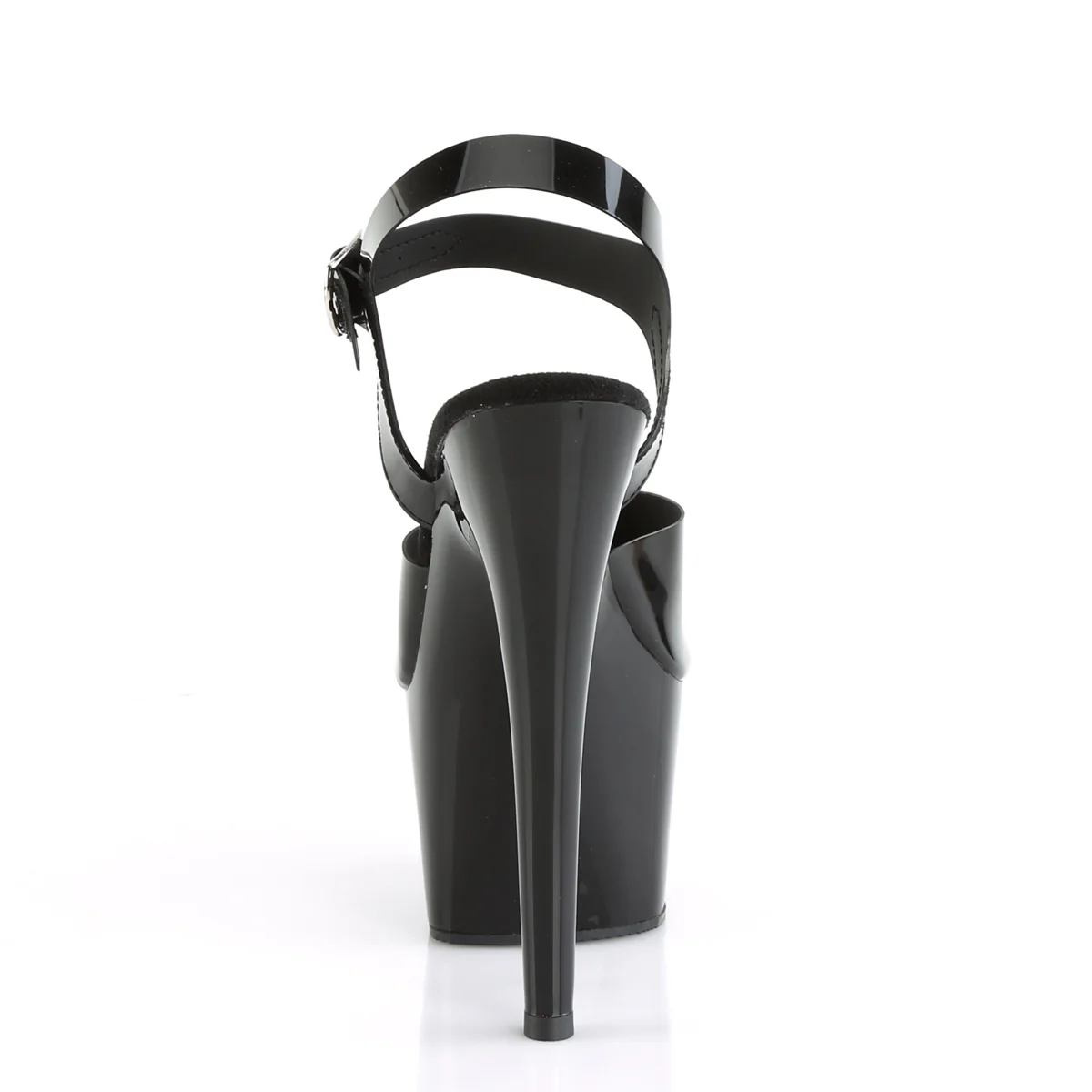 Black 7 Inch Dancers Platform Shoes - Pleaser ADORE-708N - Image 4