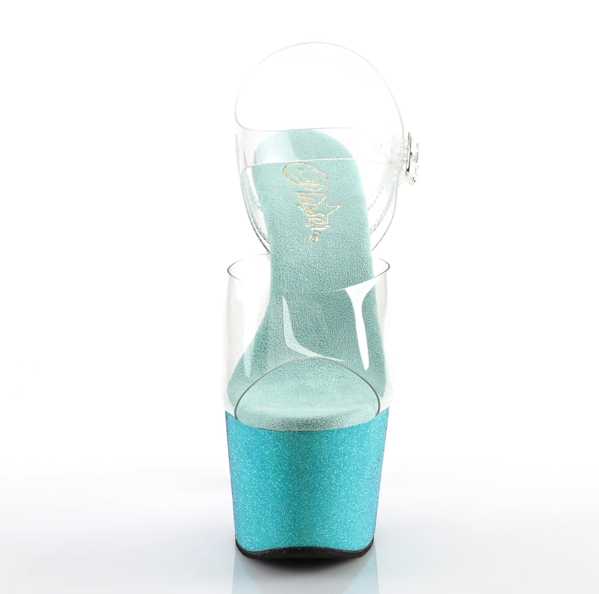 Aqua 7 Inch Strippers Platform Shoes - Pleaser ADORE-708OMBRE - Image 2