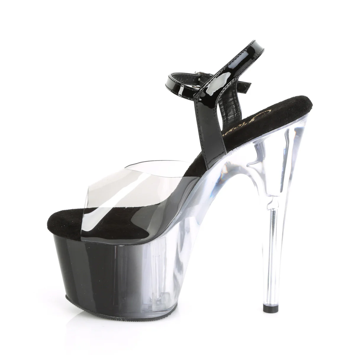 Smoke Ombre 7 Inch Strippers Platform Shoes - Pleaser ADORE-708T-1 - Image 3