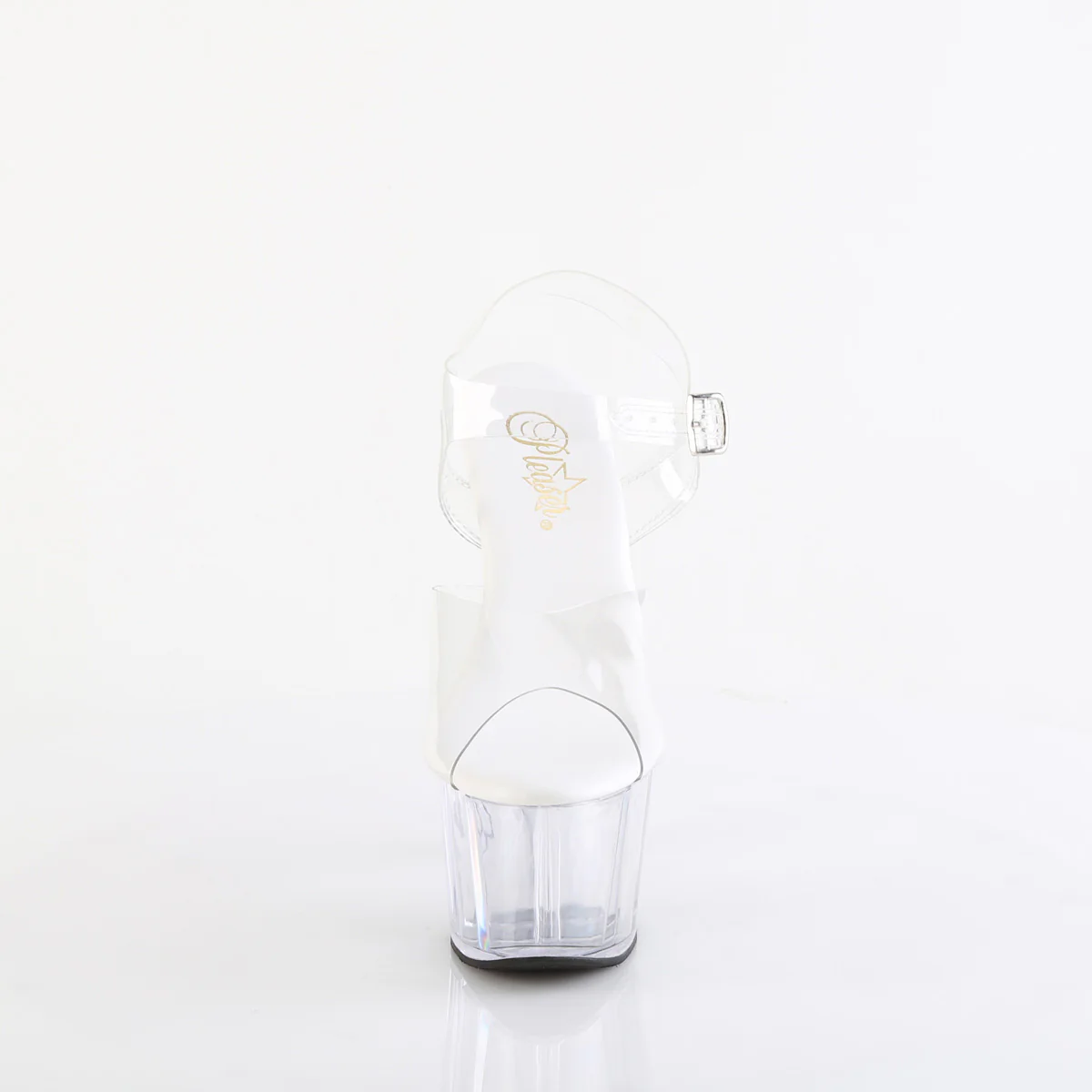 Clear 7 Inch Exotic Dancing Platform Shoes - Pleaser ADORE-708VL - Image 2