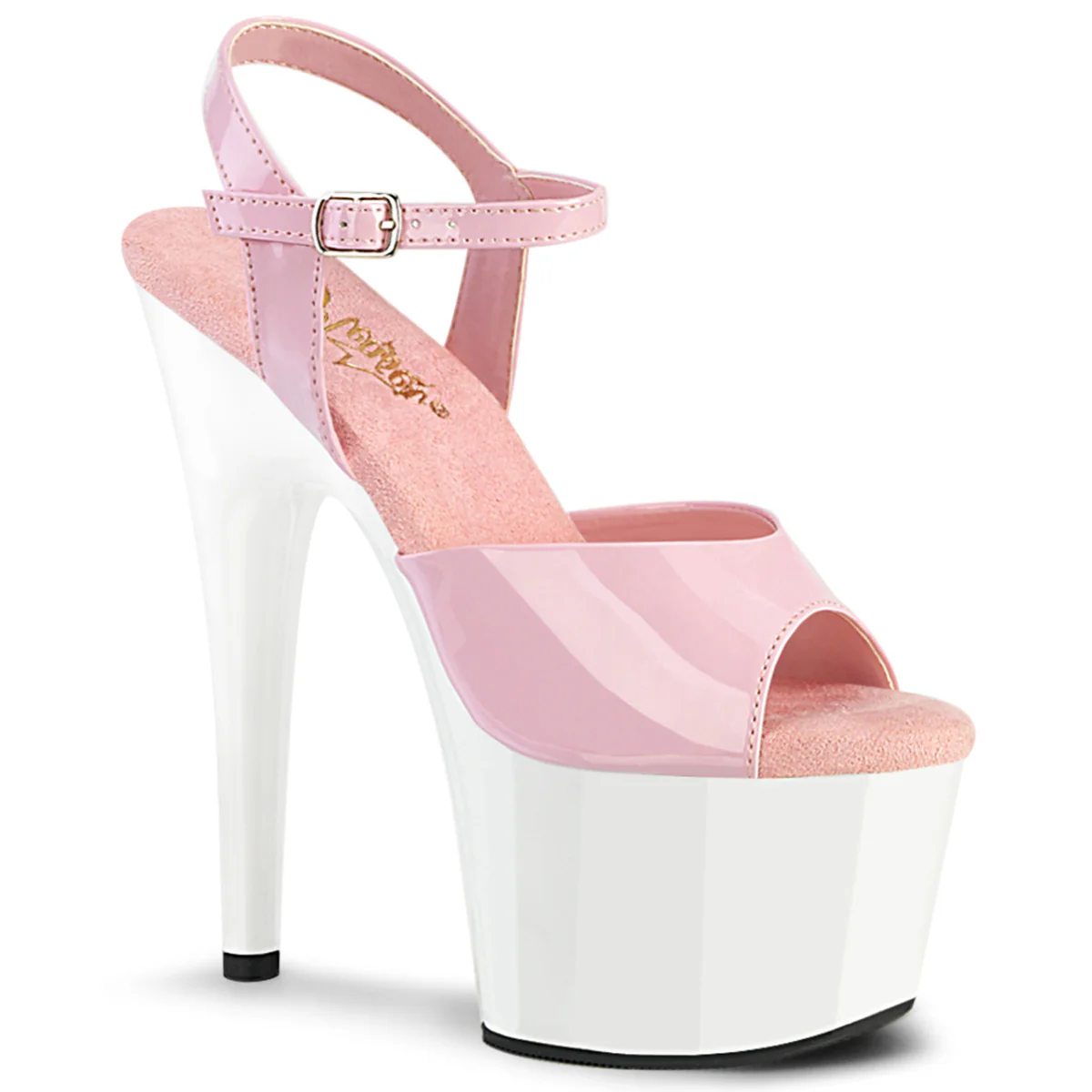 Baby Pink 7 Inch Exotic Platform Shoes - Pleaser ADORE-709