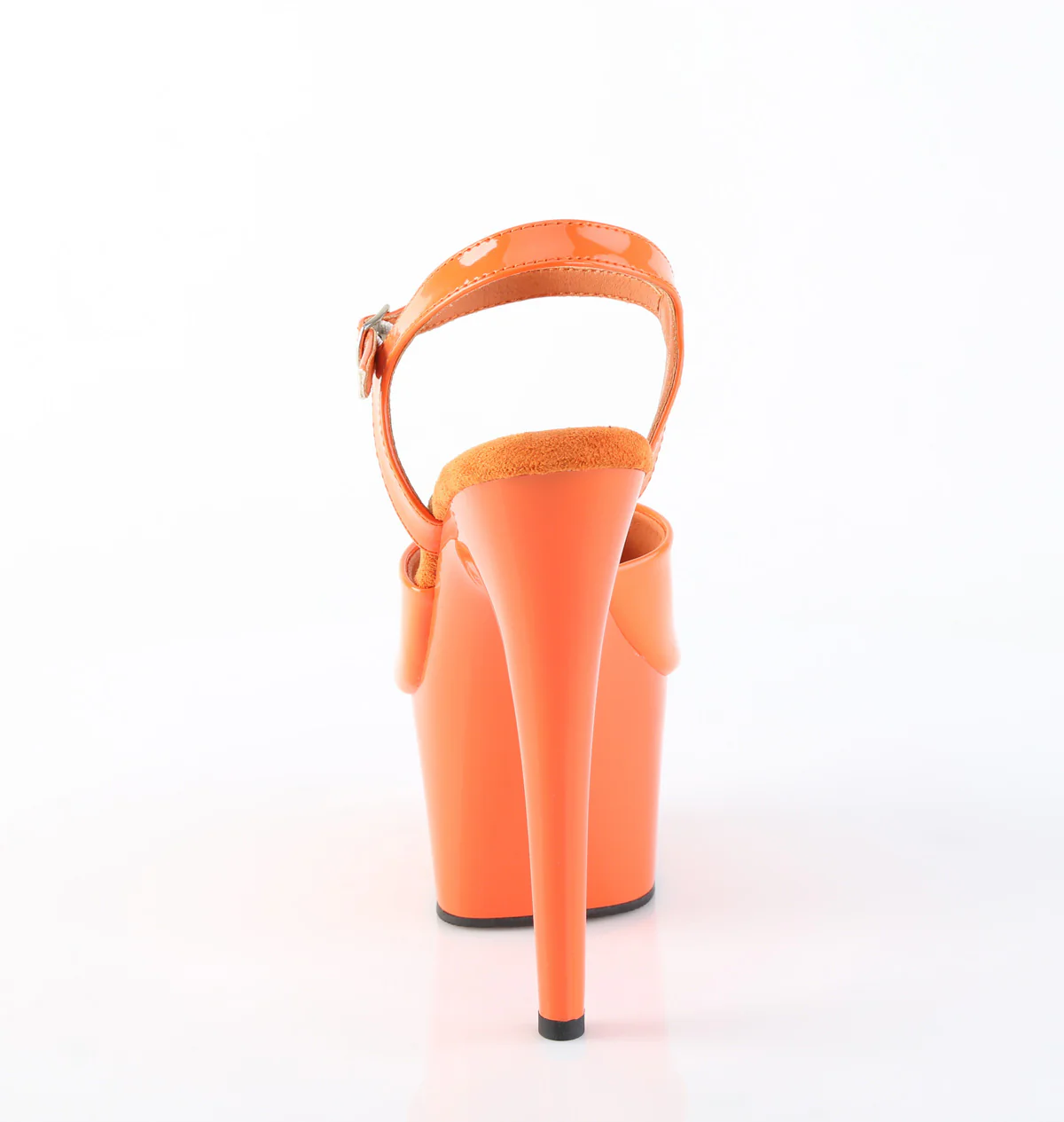Orange 7 Inch Sexy Pole Dancing Heels - Pleaser ADORE-709 - Image 4
