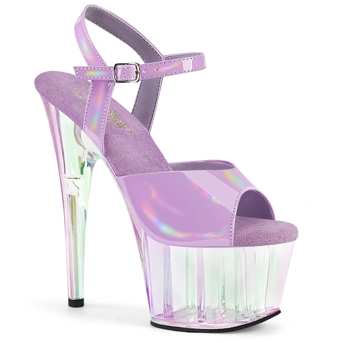 Lavender 7 Inch Exotic Pole Dancing Heels - Pleaser ADORE-709HT