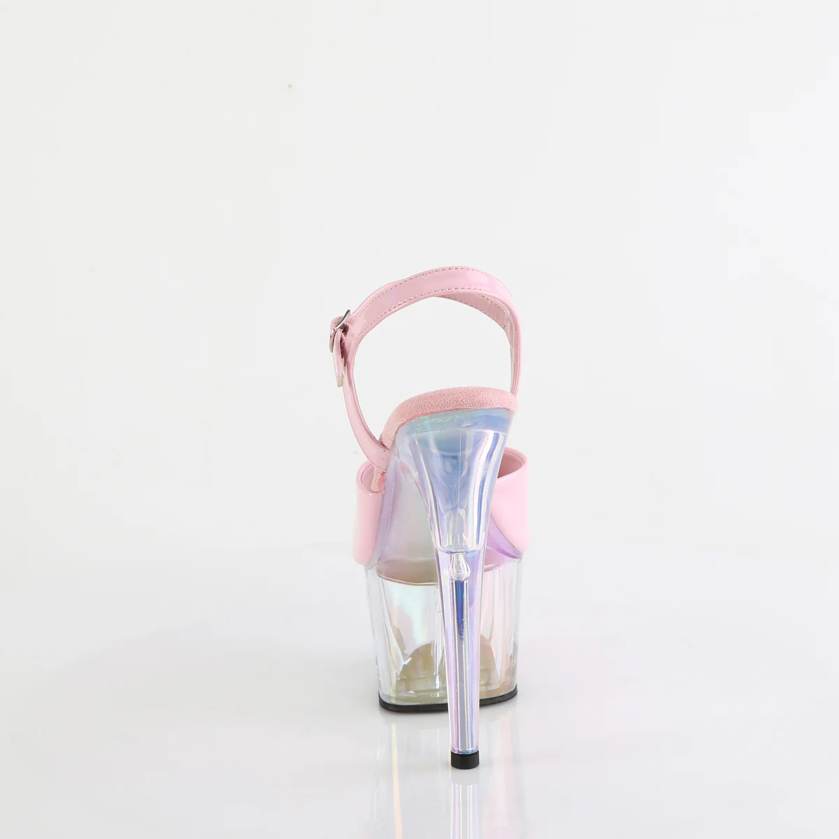 Baby Pink Holo 7 Inch Sexy Pole  Dancing Heels -  Pleaser ADORE-709HT - Image 4