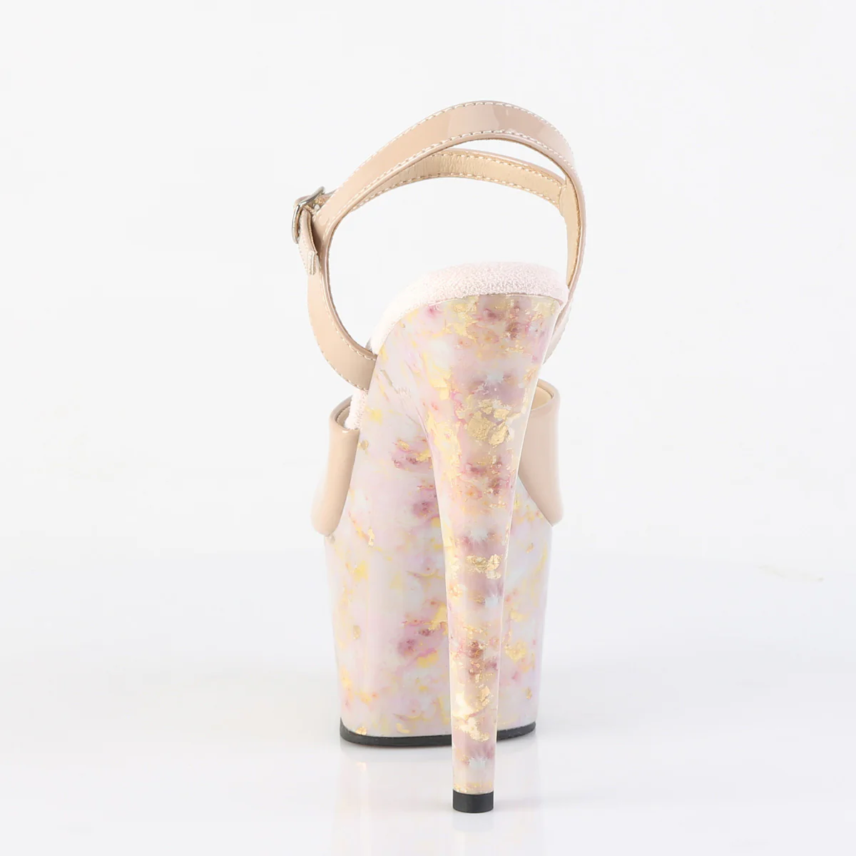 Nude 7 Inch Lap Dance Platform Shoes -  Pleaser ADORE-709MB - Image 4