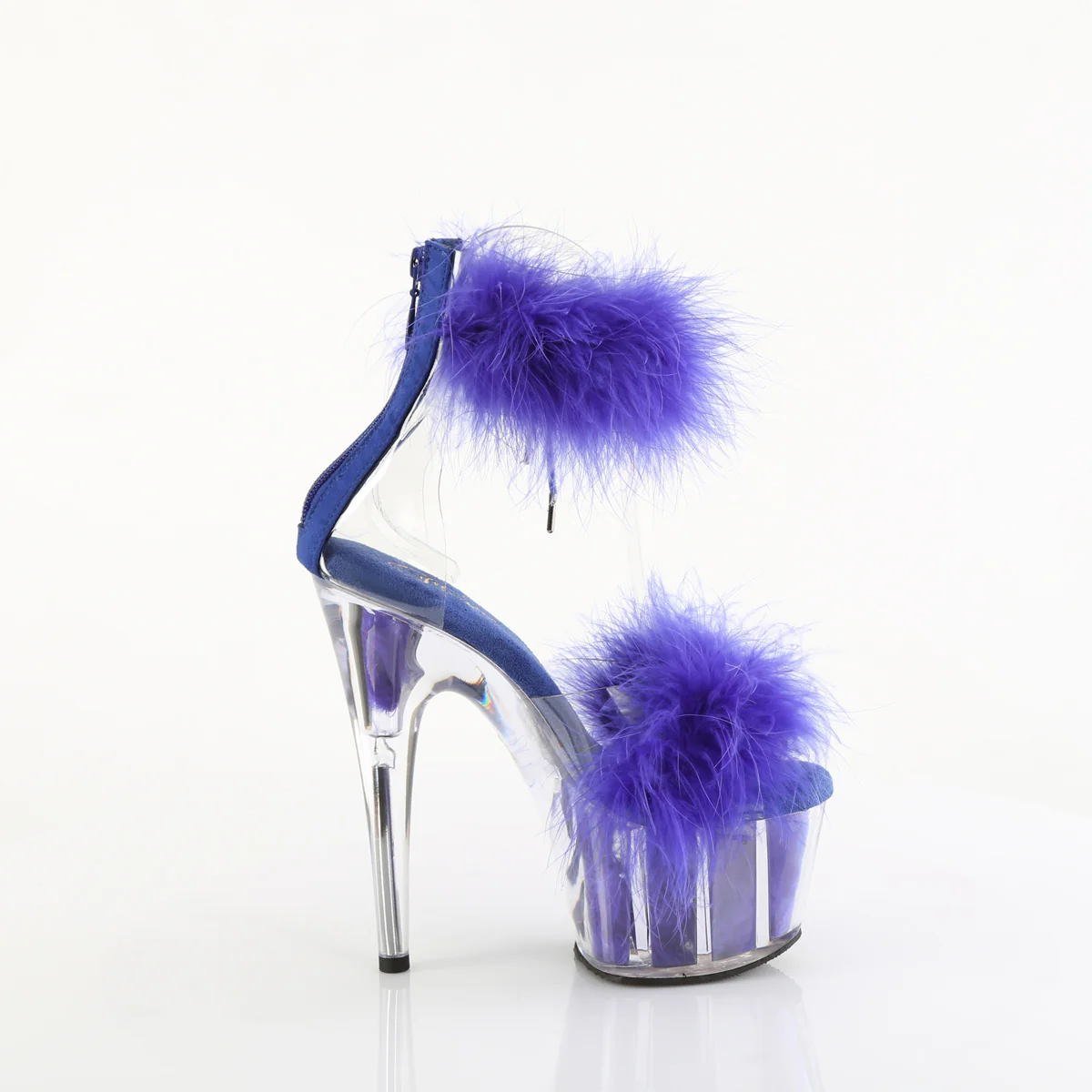 Royal Blue 7 Inch Exotic Dancing Platform Shoes -  Pleaser ADORE-724F - Image 5