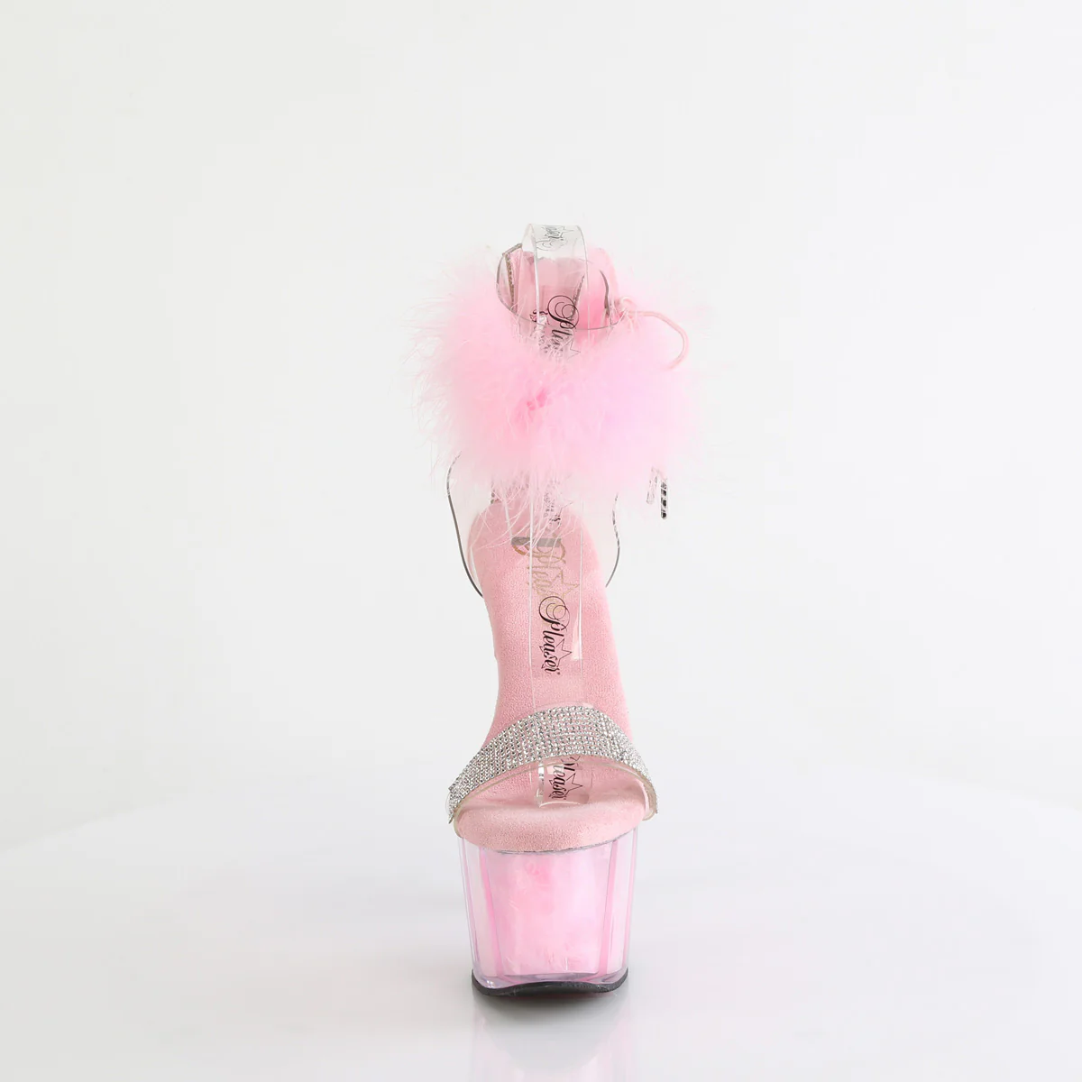 Baby Pink 7 Inch Exotic Dance Platform Shoes -  Pleaser ADORE-727F - Image 2