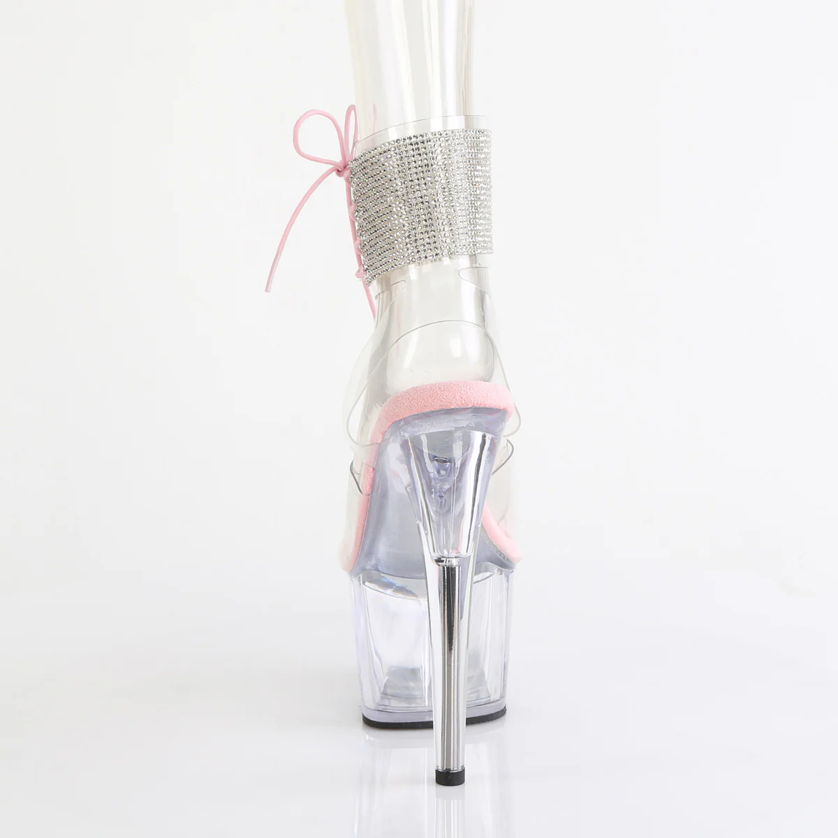 Baby Pink 7 Inch Lap Dance Platform Shoes - Pleaser ADORE-791-2RS - Image 4
