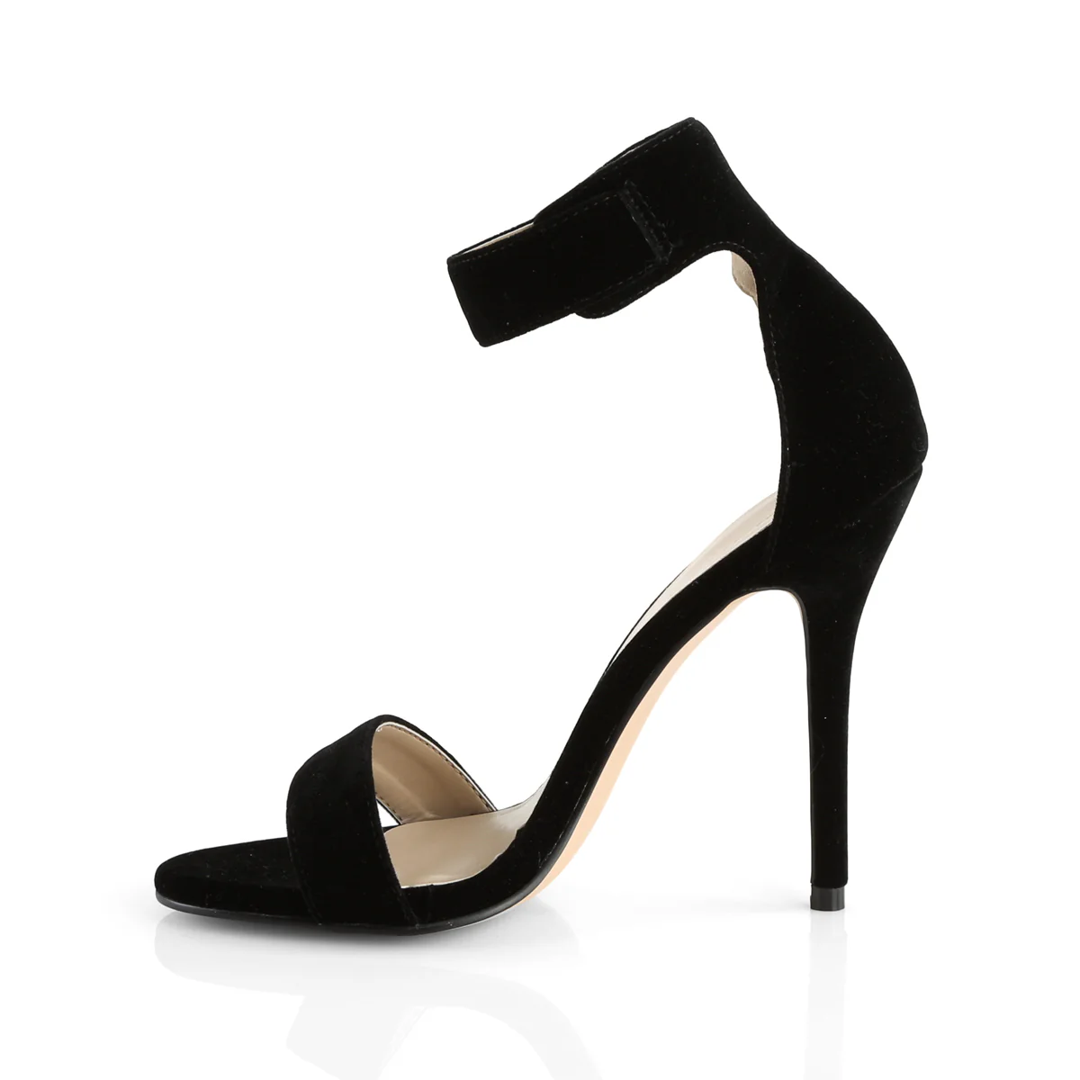 Black 5 Inch Hot Bedroom Heels -  Pleaser AMUSE-10 - Image 3