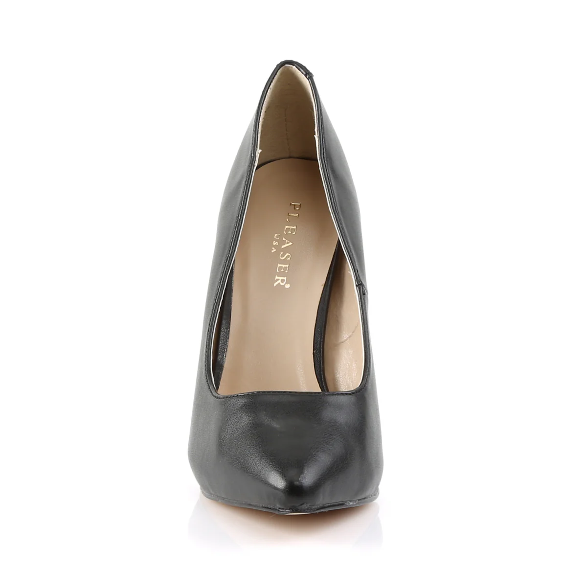 Black 5 Inch Sexy Bedroom Heels - Pleaser AMUSE-20 - Image 2