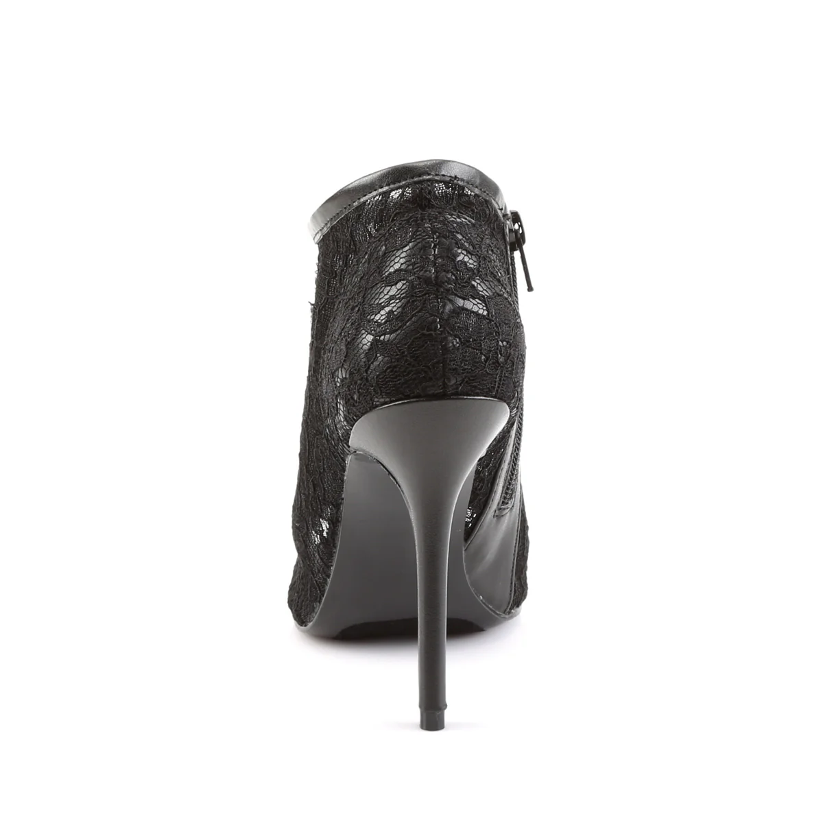 Black 5 Inch Bedroom Shoes - Fabulicious AMUSE-56 - Image 4