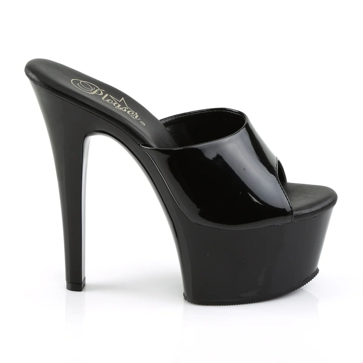 Black 6 Inch Provocative Platform Shoes - Pleaser ASPIRE-601 - Image 5