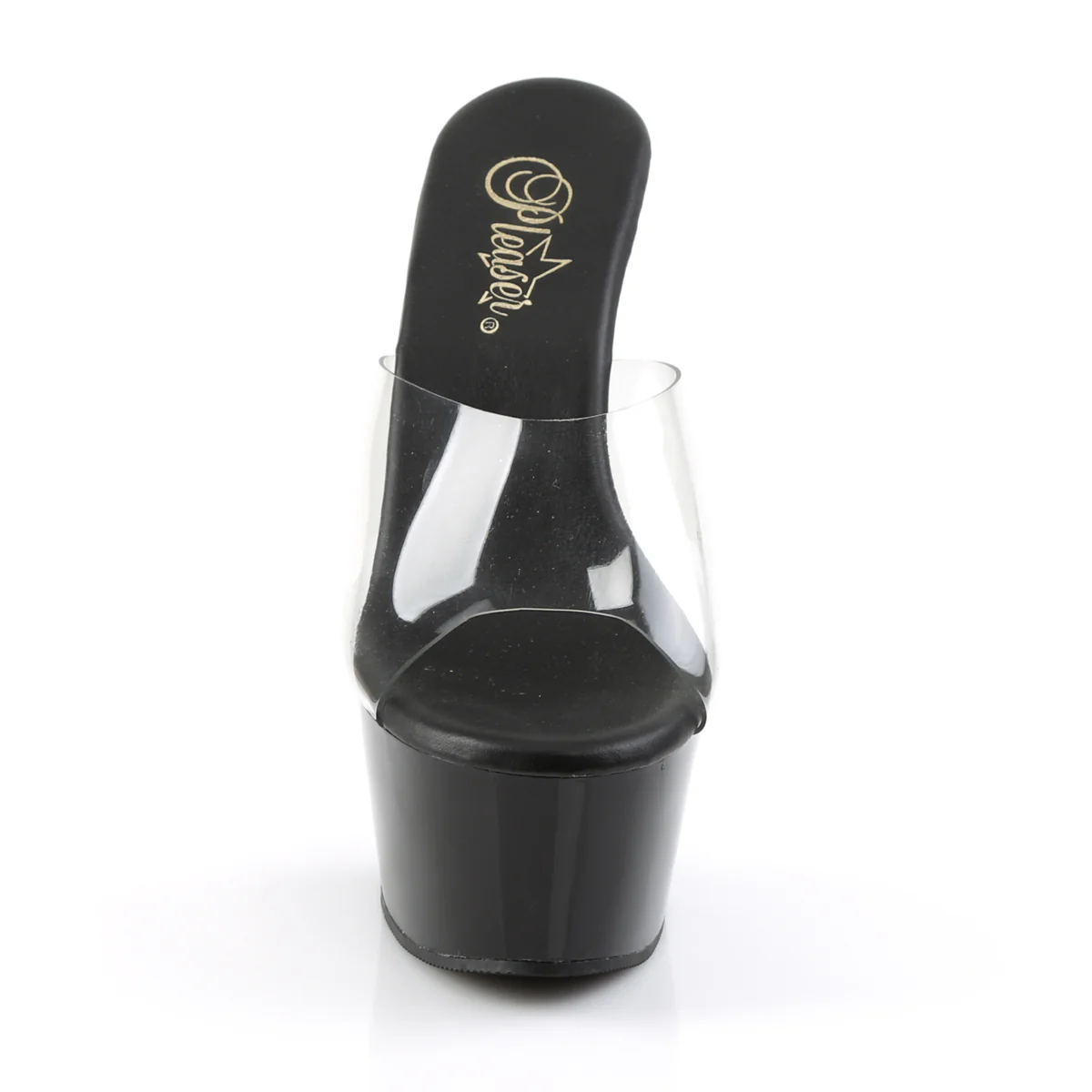 Clear Black 6 Inch Fetish Platform Shoes - Pleaser ASPIRE-601 - Image 2