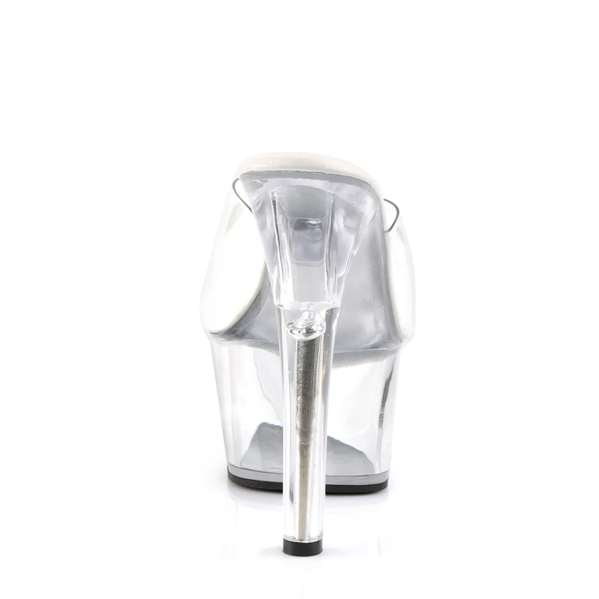 Clear 6 Inch Teasing Platform Shoes - Pleaser ASPIRE-601 - Image 4