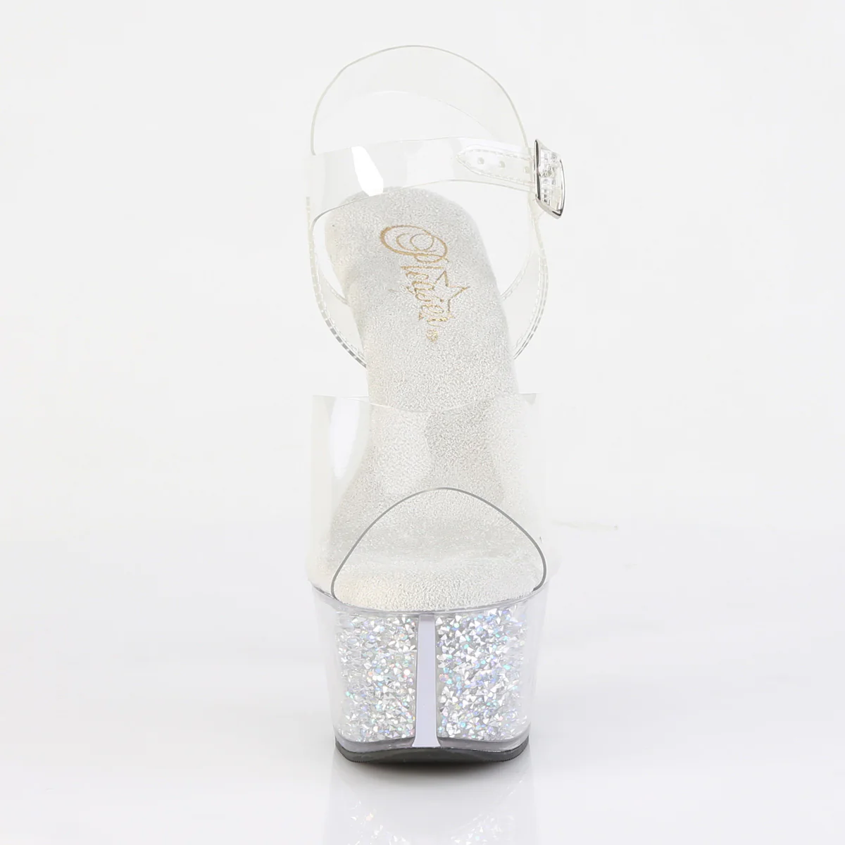 Clear Bling 6 Inch Sultry High Heels - Pleaser ASPIRE-608RSI - Image 2