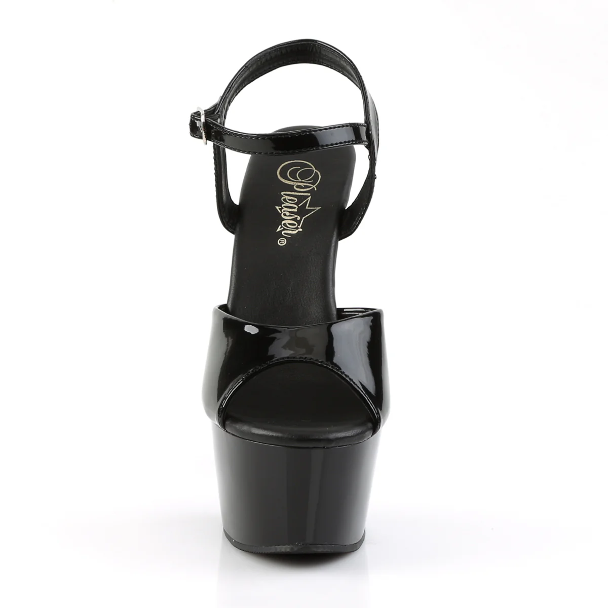 Black 6 Inch Pole Dance High Heels - Pleaser ASPIRE-609 - Image 2