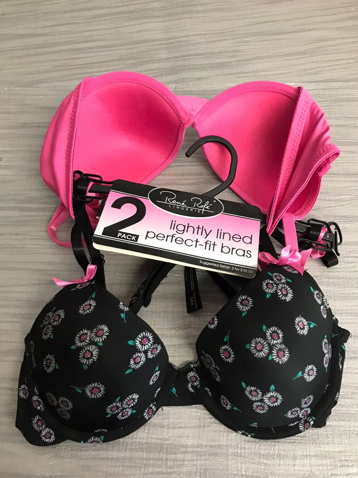 B24939H2-E237 E Dutch 2 On A Hanger Bra (2 Pack) - Image 2