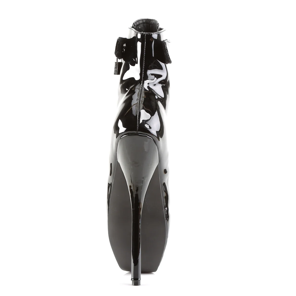 Black 7 Inch Fetish Heels -  Devious BALLET-1025 - Image 4