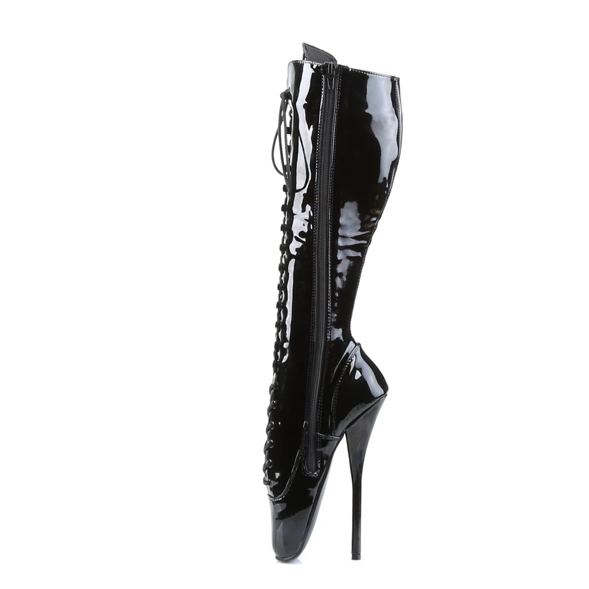Black 7 Inch Fetish Heels - Devious BALLET-2020 - Image 3
