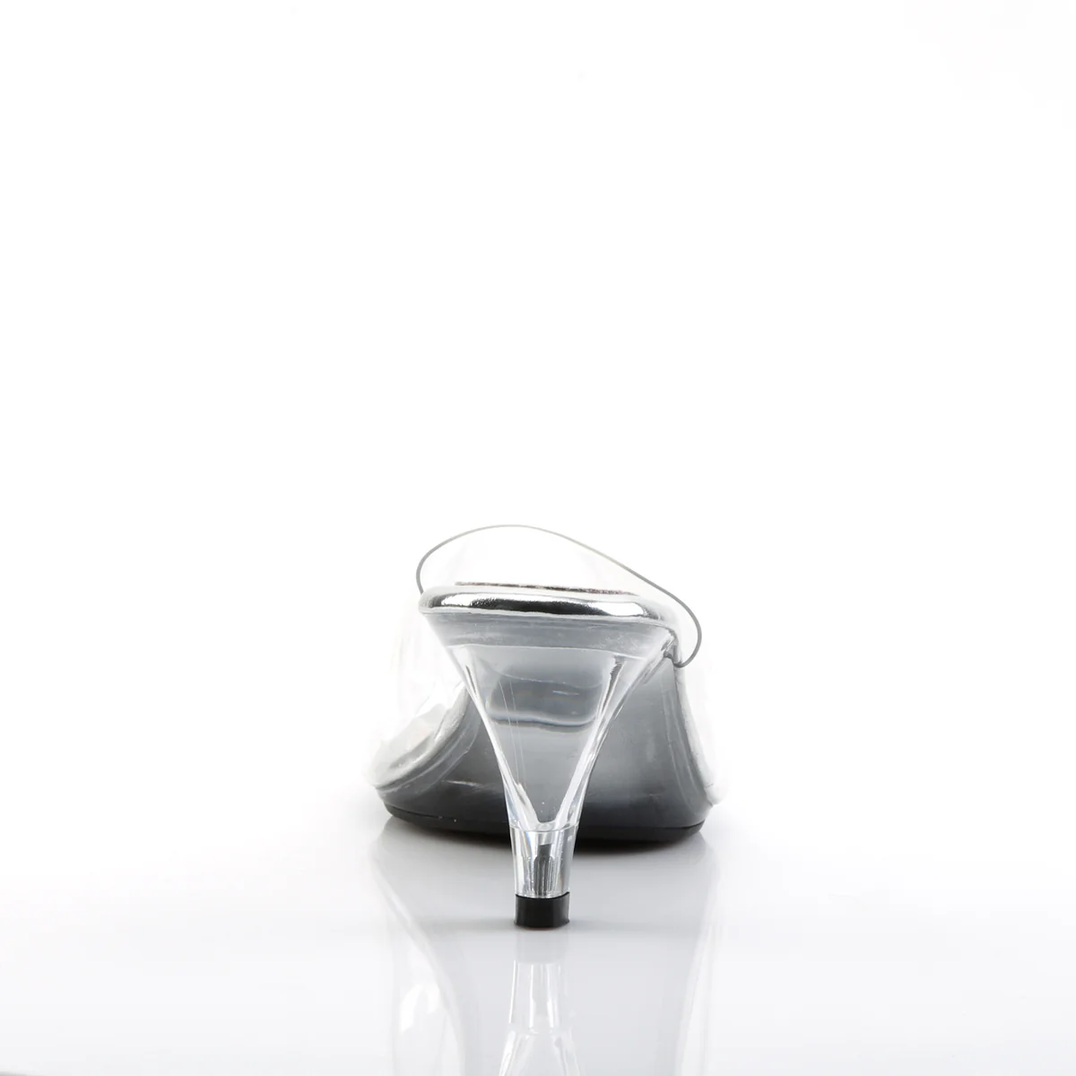 Clear 3 Inch Posing Shoes -  Fabulicious BELLE-301 - Image 4