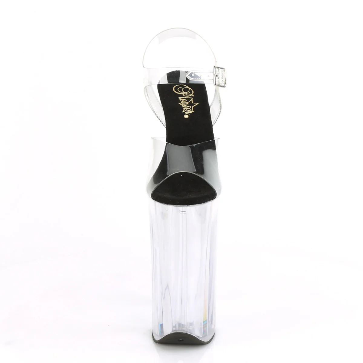 Clear 10 Inch Extreme High Heels Platform Shoes -  Pleaser BEYOND-008 - Image 2