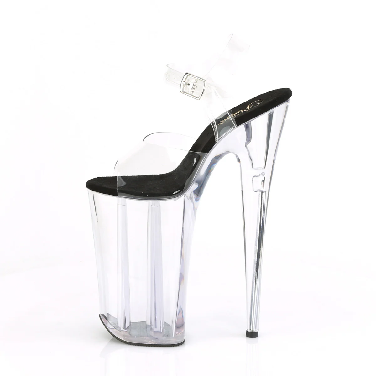 Clear 10 Inch Extreme High Heels Platform Shoes -  Pleaser BEYOND-008 - Image 3