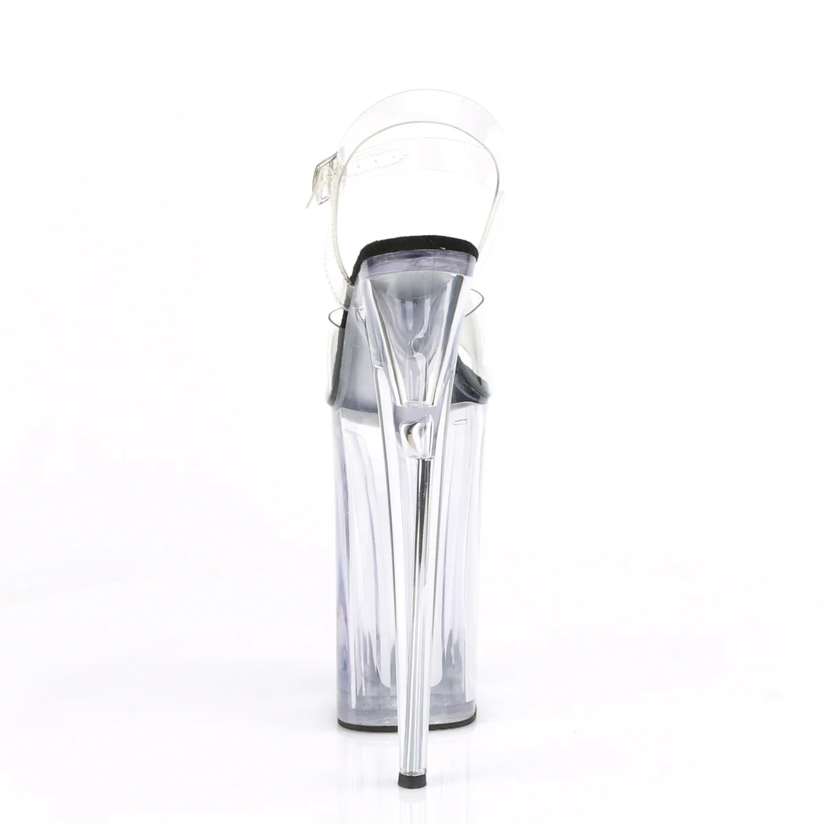 Clear 10 Inch Extreme High Heels Platform Shoes -  Pleaser BEYOND-008 - Image 4