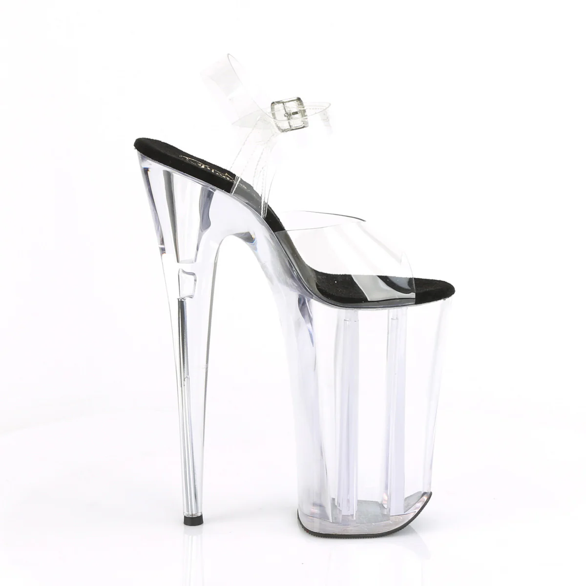 Clear 10 Inch Extreme High Heels Platform Shoes -  Pleaser BEYOND-008 - Image 5