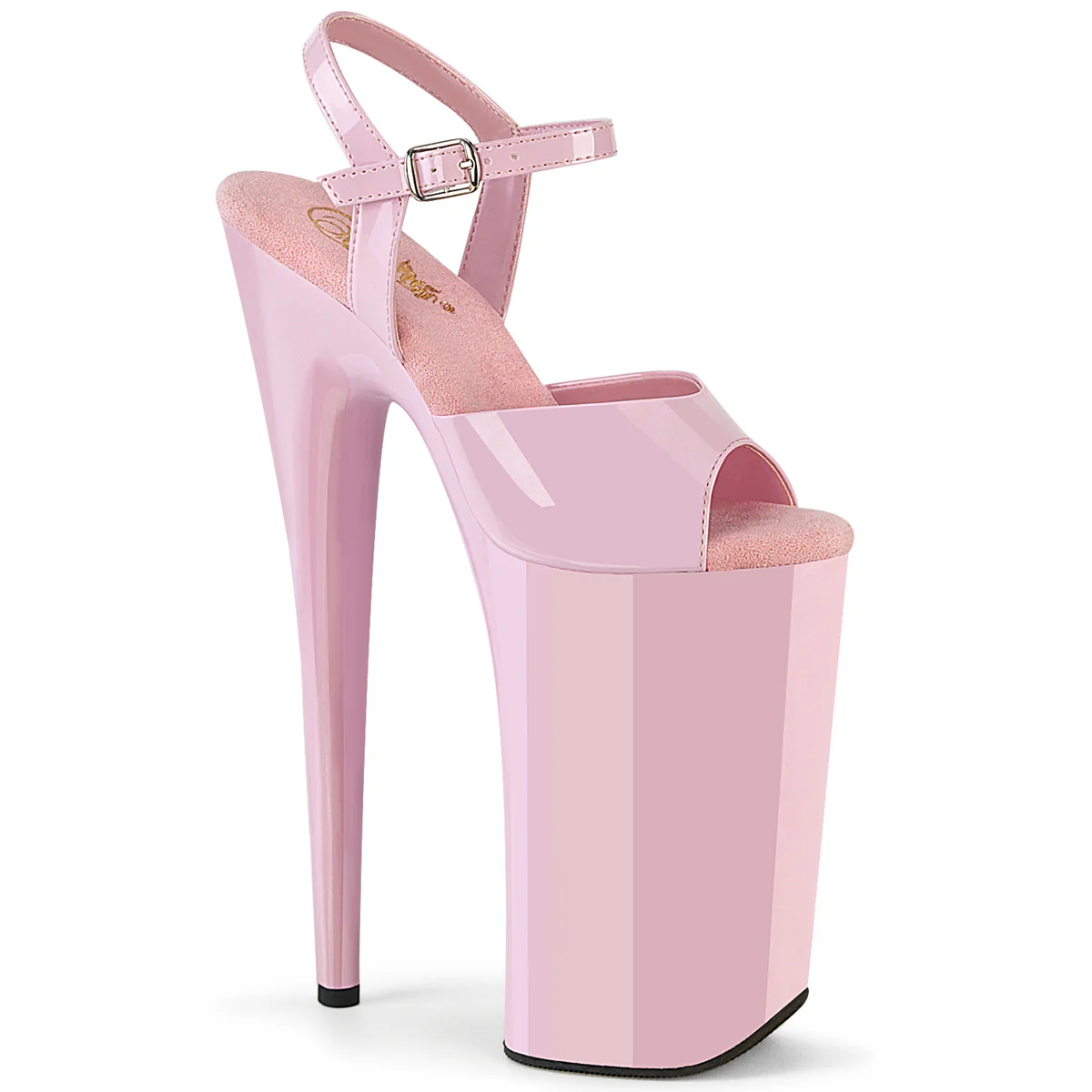 Baby Pink 10 Inch Towering Platform Shoes - Pleaser BEYOND-009