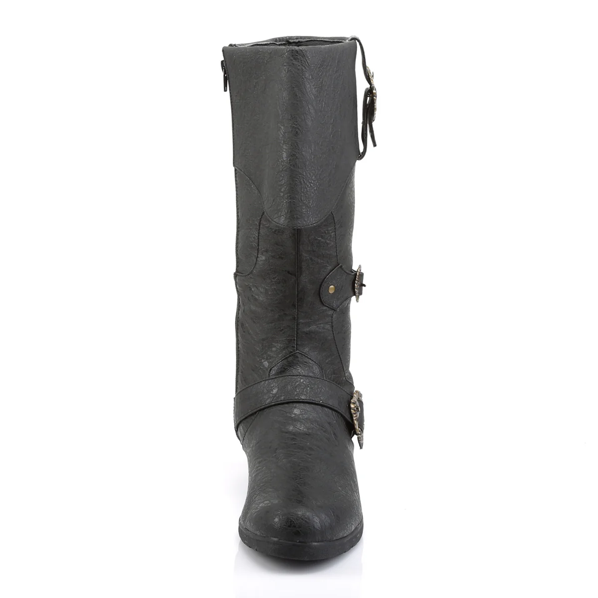 CARRIBEAN-299 Funtasma Blk Distressed Pu Shoes - Image 2