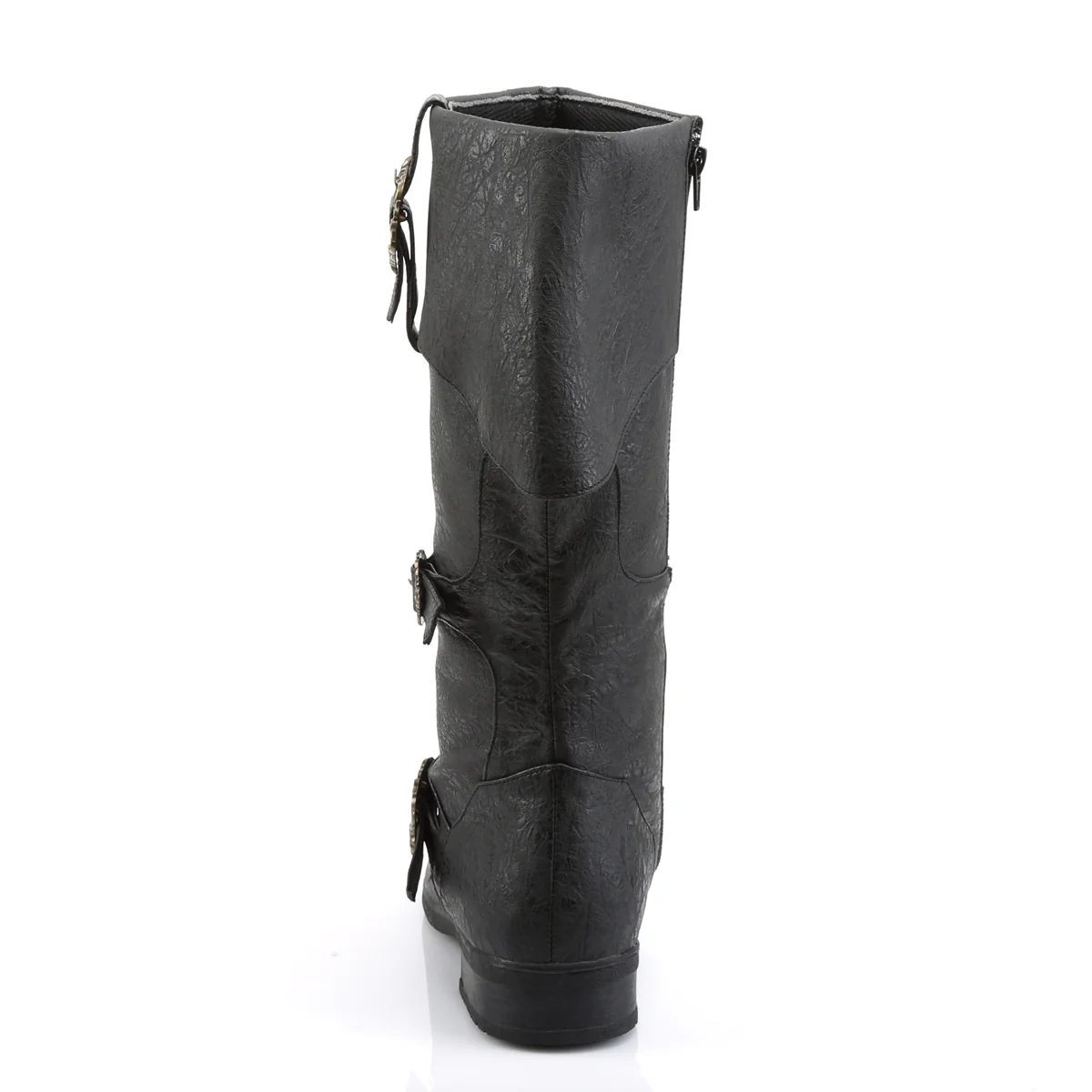 CARRIBEAN-299 Funtasma Blk Distressed Pu Shoes - Image 4