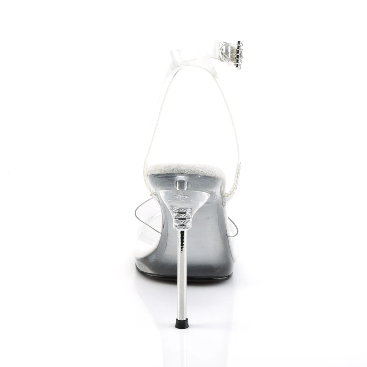 Clear 4.5 Inch Posing Shoes - Fabulicious CHIC-06 - Image 4